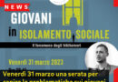 Venerdì 31 marzo una serata per capire le problematiche sui giovani in isolamento sociale