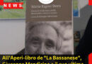 All’Aperi-libro de “La Bassanese”, Giuseppe Mendicino e il suo ultimo libro su Mario Rigoni Stern
