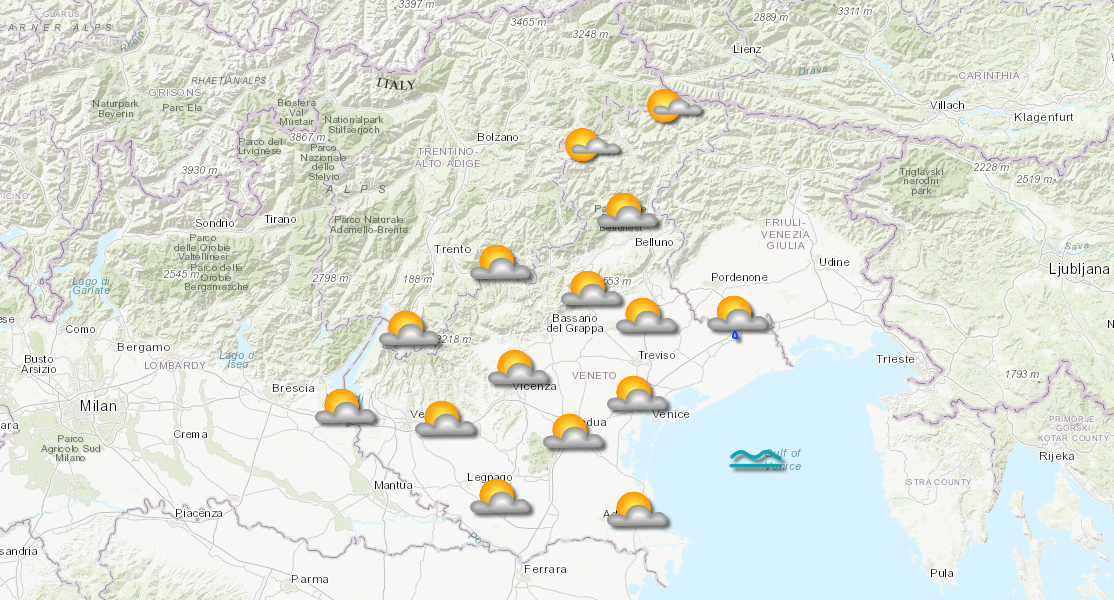 Previsioni meteo per sabato 3 giugno e domenica 4 giugno
