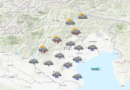 Previsioni meteo per Venerdì 2 e sabato 3 giugno.