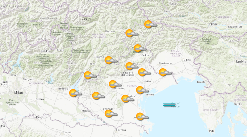 Situazione meteo per domenica 4 giugno e previsione per lunedì 5 giugno
