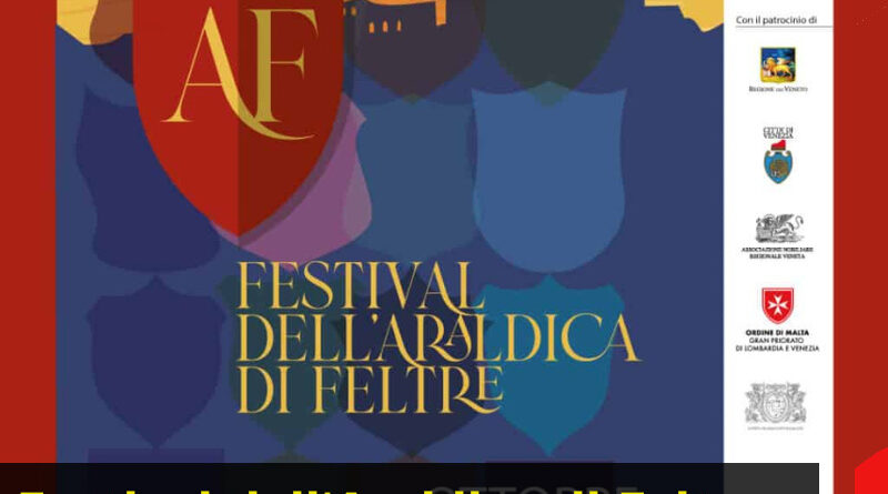 Festival dell’Araldica di Feltre: stemmi, simboli e identità per due settimane di eventi