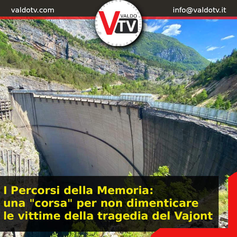 I Percorsi della Memoria: una “corsa” per non dimenticare le vittime della tragedia del Vajont
