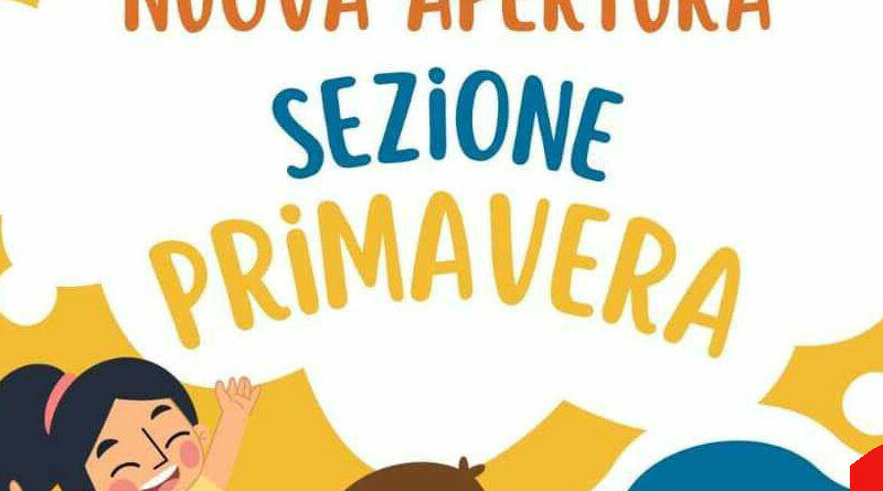 Alano di Piave, sezione primavera alla scuola dell’infanzia