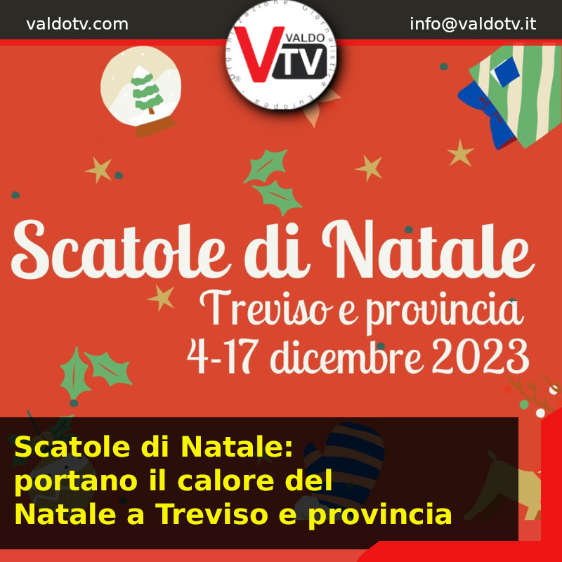 Scatole di Natale:  portano il calore del Natale a Treviso e provincia